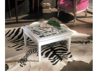 Tisch Klassischer Couchtisch Sofa Tische Möbel Wohnzimmer Couchtische Weisser