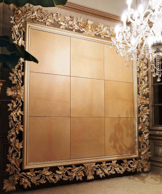 Bücherregal Vitrine Schrank Regal Wandpaneel Holz Büroschrank Schränke Italien