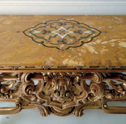 Konsolentisch Möbel Holz Konsole Italienisches Sideboard Konsolen Echtholz Tisch