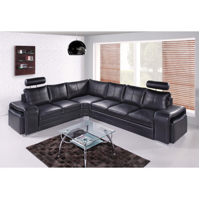 Ecksofa Wohnlandschaft Polster Eck Sofa Couch Sitz Garnitur Modern Leder