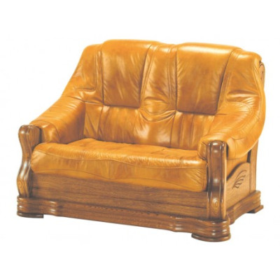 Klassik Sofagarnitur Holz 3+2 Komplettes Set Sitz Polster Couchgarnitur