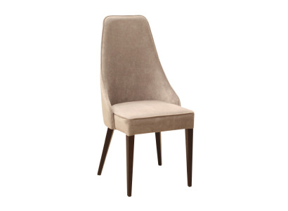 Set 6x Designer Stuhl Leder Lehnstuhl Stühle Gastro Esszimmer Holz Polster