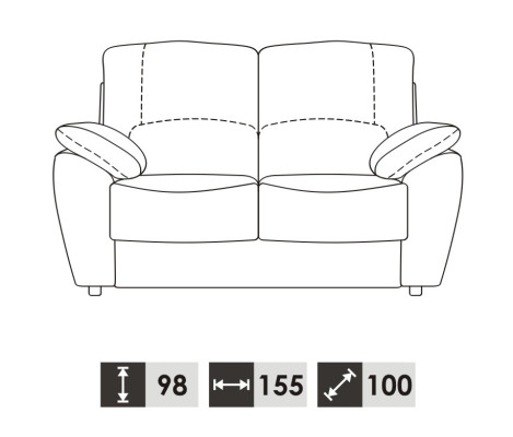 Sofagarnitur Echtleder Sofa Couch 3+2 Sitz Modernes Design Polster Garnitur
