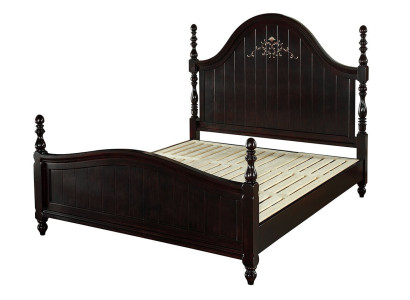 Designer Bett Landhaus Holz Hotel Metall Betten Doppel Schlaf Zimmer Holz möbel