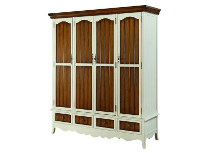 Schlafzimmer Holz Kleiderschrank 3 türiger Wandschrank Schrank Kleiderschränke