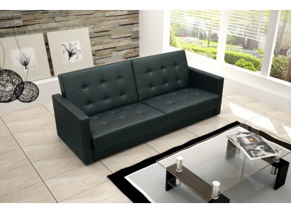 Schlafsofa Polster Garnitur Bettfunktion 3 Sitz Neu Stoff Sofa Couch Textil