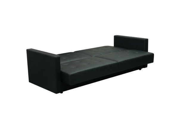 Schlafsofa Polster Garnitur Bettfunktion 3 Sitz Neu Stoff Sofa Couch Textil