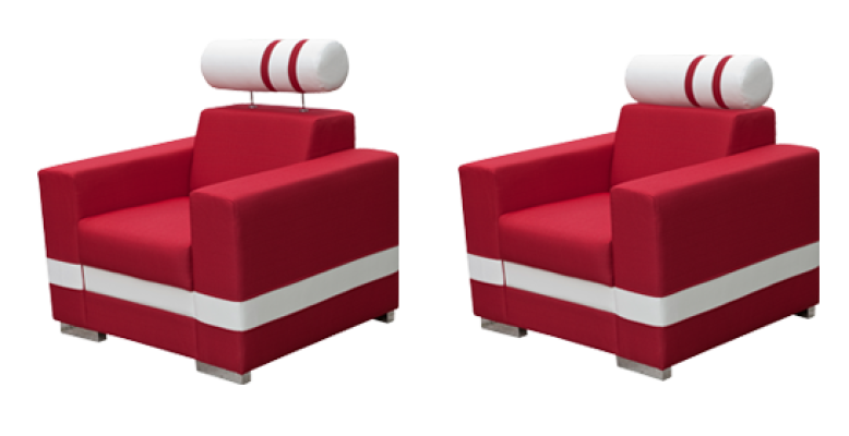 Esszimmer Stuhl 1 Sitzer Sessel Holz Luxus Klasse Möbel Design Sofa