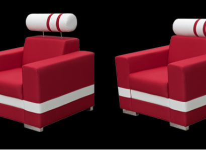 Esszimmer Stuhl 1 Sitzer Sessel Holz Luxus Klasse Möbel Design Sofa