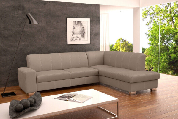 Sofa Schlafsofa Designer Sofa mit Bettfunktion + Bettkasten Ecksofa Couch NEU