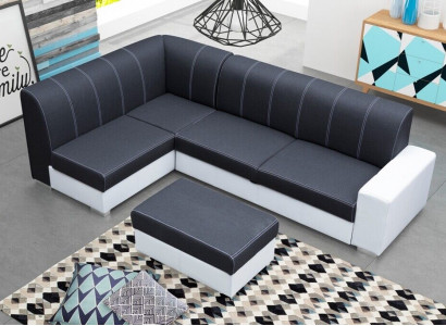 Schlafsofas Ecksofa Sofa Couch Polster Eck Sofas Couchen Wohnlandschaft L Form