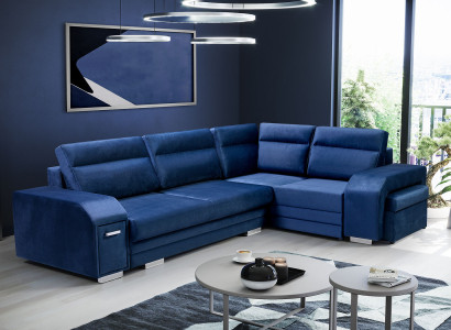 Ecksofa Sofa Couch Polster Eck Wohnlandschaft Wohnzimmer Couchen Sofas Stoff Neu