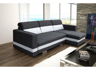 Schlafsofa Eck Sofa Couch Polster Eck Bettfunktion Neu Schlaffunktion Garnitur