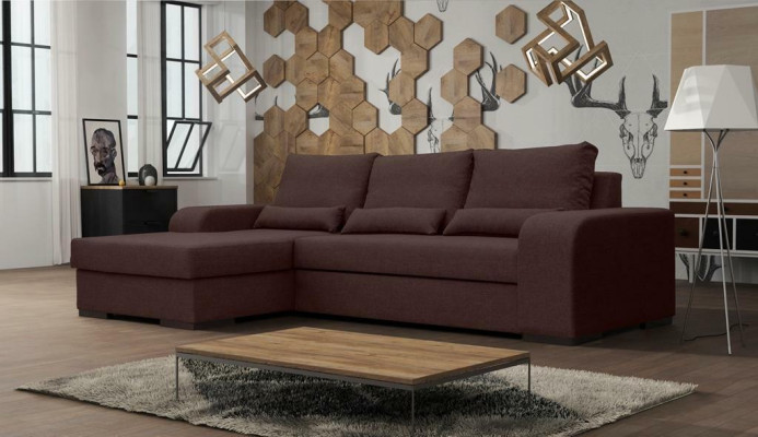 Sofa Schlafsofa Designer Sofa mit Bettfunktion - Bettkasten Ecksofa Couch