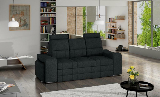 3 Sitzer Sofa Couch Polster Couchen Sofas 3 Sitzer mit Hocker Garnitur Polster