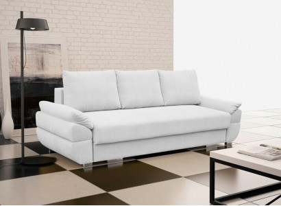 Designer 3 Sitzer Couch Sofa Polster Sofas Couchen 3er Textil Schlafsofa Bett
