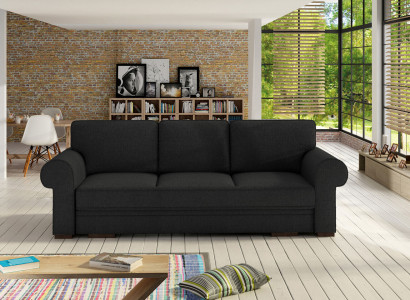 Couch Schlafsofa Sofa Couchen Polster Wohnlandschaft 3 Sitzer Textil Couchen