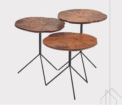 Couchtisch 3x Design Wohnzimmertisch Modern Möbel Luxus Tische 3tlg Set