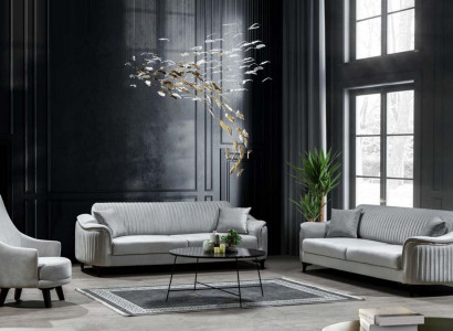 Sofagarnitur Sofa Luxus Garniur Sofas Sessel 331 Sitzer Modern 3tlg
