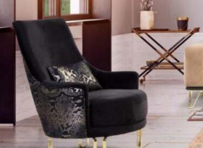 Luxus Design Sessel 1 Sitzer Textil Lounge Club Polster Möbel