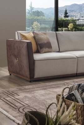 Ecksofa Sofas L-Form Sofa Eck Wohnzimmer Design Eckgarnitur Luxus Couch Möbel