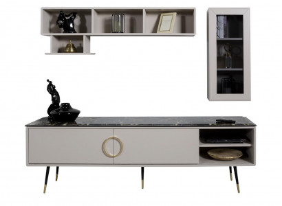 Italien Stil tv Schrank Sideboard lowboard Schrank Luxus Möbel Kommode 205cm