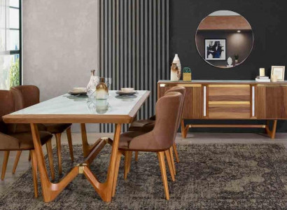 Essgruppe Tisch Tische 6tlg Garnitur Neu Esstisch 4x Stühle Stuhl Esszimmer Set