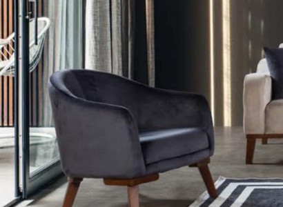 Modern Sessel 1 Sitzer Designer Einsitzer Polster Textil Möbel