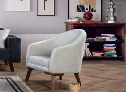 Polster Designer Textil 1 Sitzer holz Polster Sitz Couchen Neu Sessel Modern