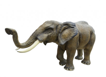 Elefant Lebensgroße Figur Dekoration Statuen Skulptur Elefanten Figuren 200cm