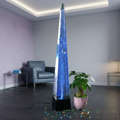 Wassersäule 146cm Wasserwand Säulen Wand Trennwand Led Beleuchtet