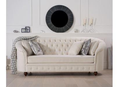 Beige Royal Couch - Luxus Chesterfield Möbel Polster Design Möbel