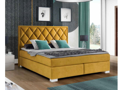 Betten Bett Polster Leder Textil Designer Edles Doppel Ehe Hotel Boxspring