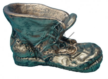 Schuh Deko Blumen Vasen Vintage Vase Deko Blumentopf Dekoration Deko Hochglanz