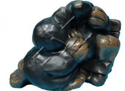 Design Maulwurf Figur Garten Statue Skulptur Figuren Skulpturen Dekoration c157