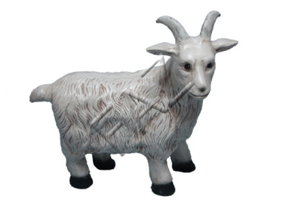 Design Ziege Figur Garten Statue Skulptur Figuren Skulpturen Deko Statuen Neu