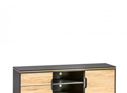 TV-Lowboard Gappa TV-Tisch TV-Schrank Modern Wohnzimmer Kollektion Walnuss