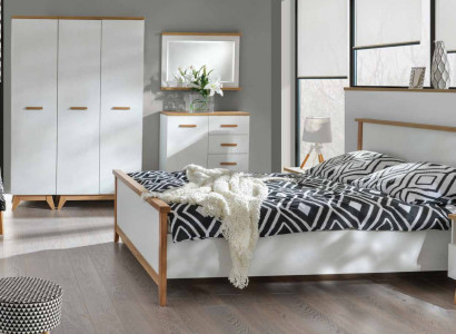 Schlafzimmer Kleiderschrank 3 türiger Holz Wandschrank Schrank Kleiderschränke