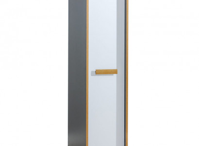 Hochschrank 1 türiger Mehrzweck Schrank Schubladen Wohnzimmer Regal