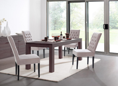 Chesterfield Stuhl Set Design Lehn Stühle Polster Garnitur Sessel Gruppe 10x Neu