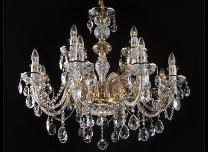 Klassischer Decken Kronleuchter Leuchte Lampe Bohemia Beleuchtung Kristall Neu