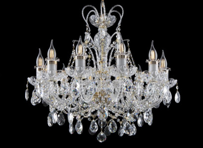 Luxus Kronleuchter Bohemia Kristall Decken Leuchten Lampen Luster Handarbeit Neu