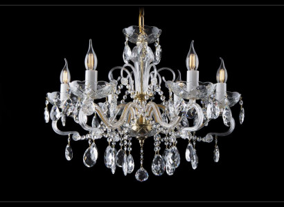 Luster Kronleuchter Luxus Kristall Decken Leuchten Handarbeit Neu Bohemia Lampen