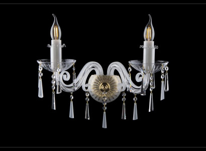 Bohemia Wandleuchte Leuchte Leuchte Wandkronleuchter Wand Lampen Kristall Luster