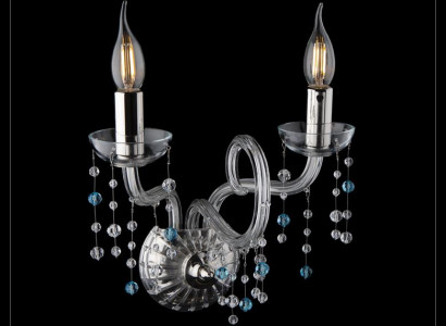 Wandleuchte Bohemia Luster Antik Stil Wand Lampen Neu Wandlampe Kronleuchter