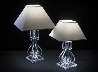 Tischleuchte Antik Stil Kronleuchte Tisch Lampe Kristall Leuchte Lampen Leuchten