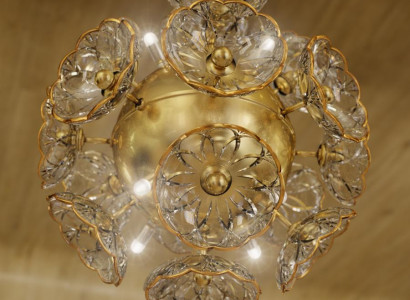 Lampe Kristall Kronleuchter Luster Hängeleuchte Leuchte Bohemia Deckenleuchte