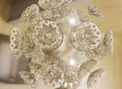 Kristall Bohemia Luster Hängeleuchte Leuchte Lampe Deckenleuchte Kronleuchter