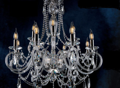 Kristall Leuchte Decken Luster Lampe Leuchte Lampen Decken Kronleuchter Bohemia