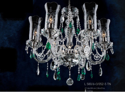 Kristall Leuchte Decken Luster Decken Kronleuchter Lampe Leuchte Bohemia Lampen